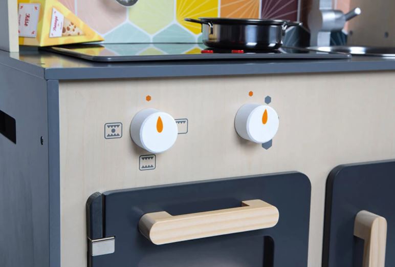 JANOD - CUISINIÈRE MOSAIQUE EN BOIS
