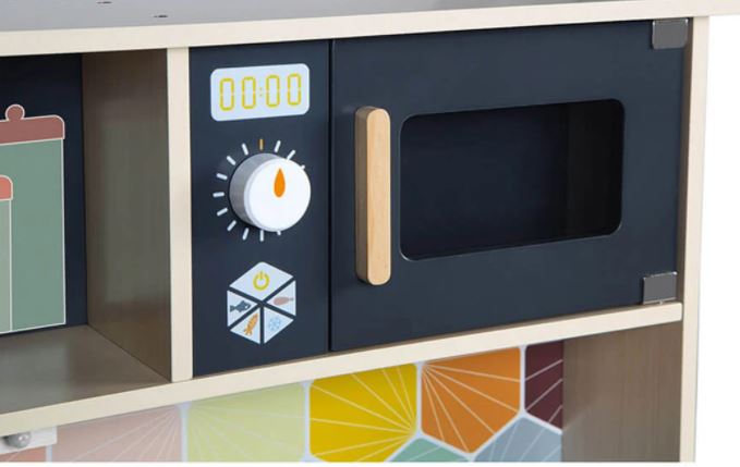 JANOD - CUISINIÈRE MOSAIQUE EN BOIS