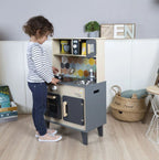 JANOD - CUISINIÈRE MOSAIQUE EN BOIS