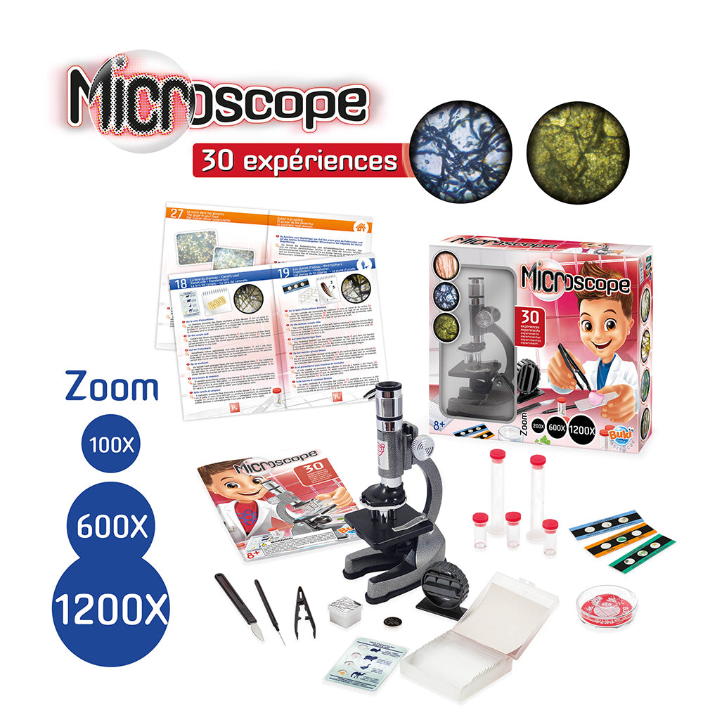 BUKI - 30 EXPERIMENTS MICROSCOPE - TOP 10