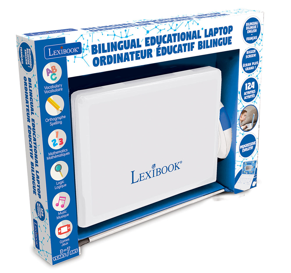 LEXIBOOK - ORDINATEUR ÉDUCATIF - VERSION BILINGUE