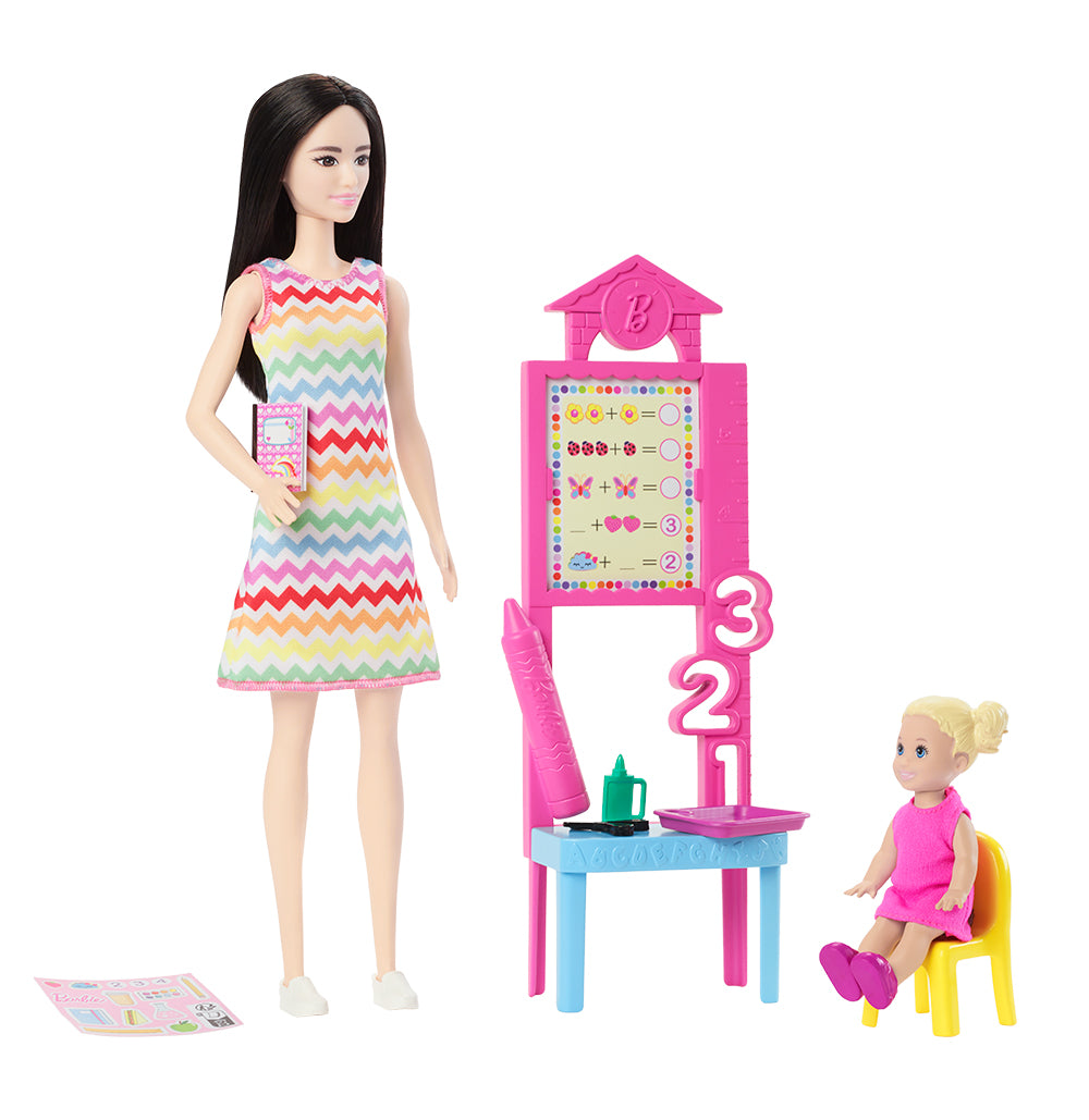 BARBIE CARRIÈRE - COFFRET DE JEU ASST