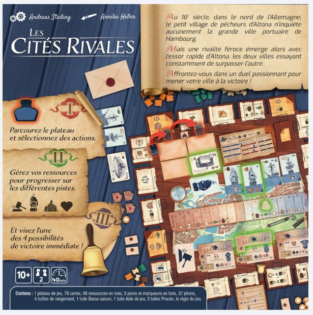 JEU LES CITÉS RIVALES