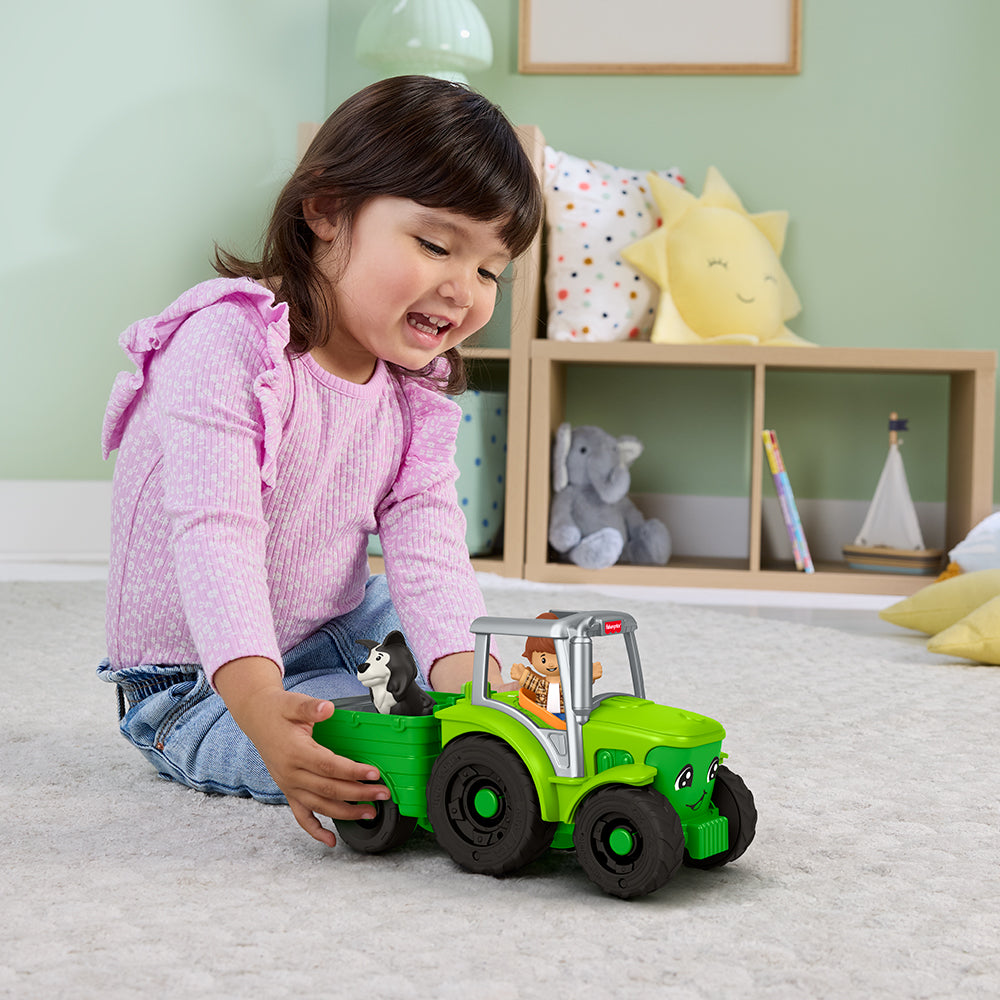FISHER-PRICE - LITTLE PEOPLE - GROS TRACTEUR