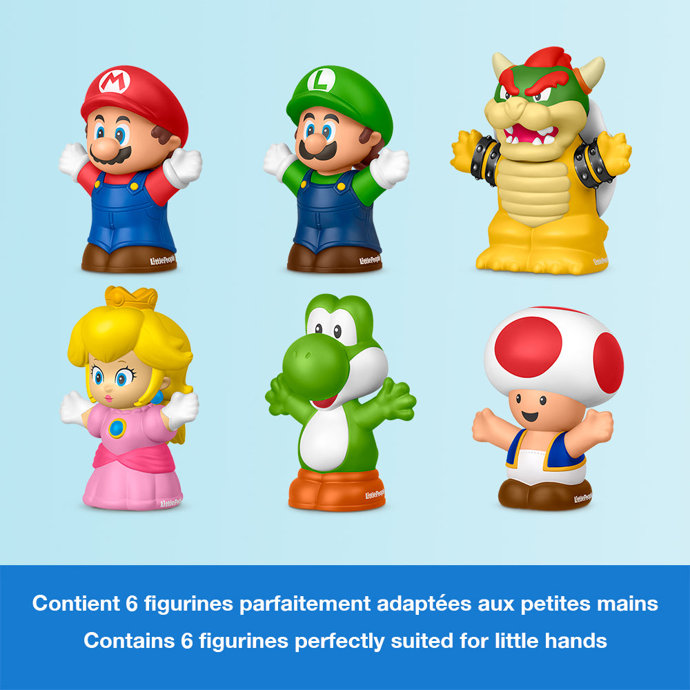 FISHER-PRICE - LITTLE PEOPLE - MY MARIO - 6 FIGURE PACK