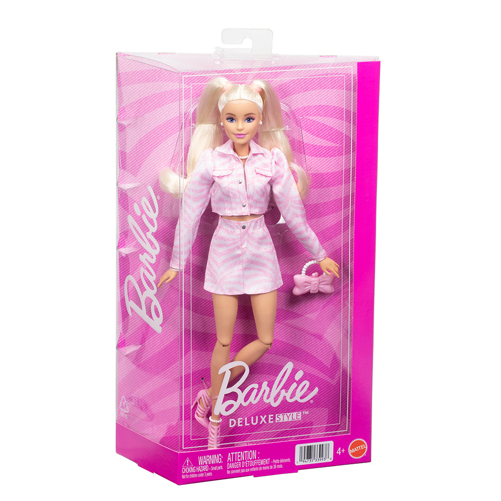BARBIE FAB - DELUXE STYLE DOLL NO. 9 - PINK DENIM JACKET AND SKIRT