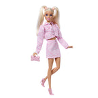 BARBIE FAB - DELUXE STYLE DOLL NO. 9 - PINK DENIM JACKET AND SKIRT