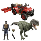 JURASSIC WORLD - DINOSAUR CAPTURE PLAYSET ALL-TERRAIN VEHICLE AND DINO