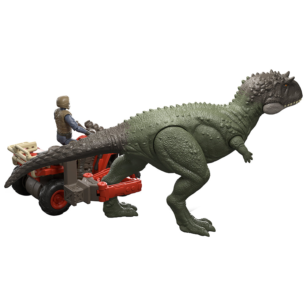 JURASSIC WORLD - DINOSAUR CAPTURE PLAYSET ALL-TERRAIN VEHICLE AND DINO