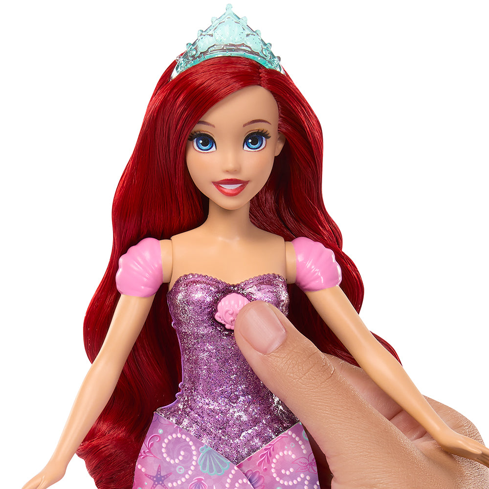 PRINCESSES DISNEY - POUPÉE ARIEL 2 EN 1 TRANSFORMABLE (BARBIE)