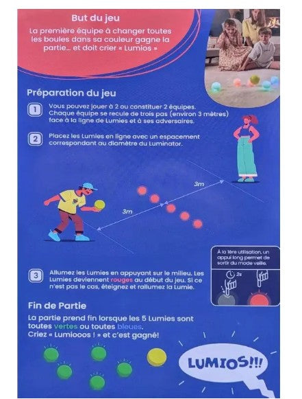 JEU LUMIOS - Version française