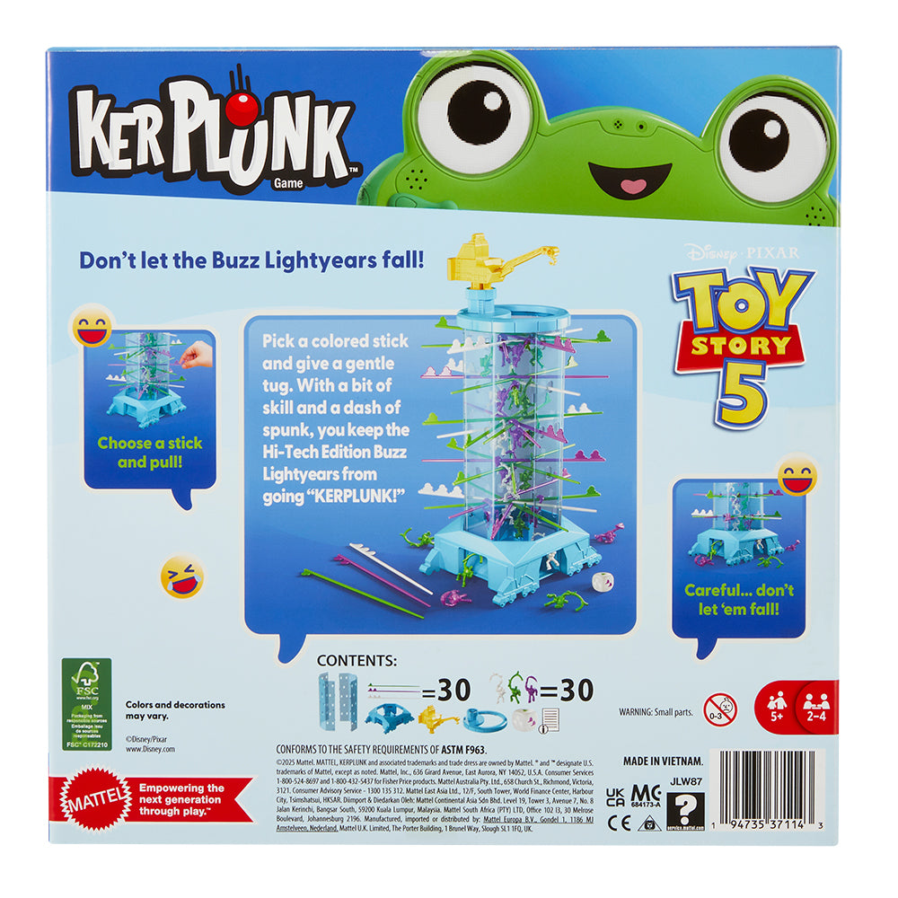 JEU KERPLUNK HISTOIRE DE JOUETS - Version multilingue