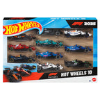 HOT WHEELS - COFFRET 10 VÉHICULES F1