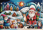 JACAROU CASSE-TÊTE 1000 PIÈCES - NOËL BOHÈME #JP-BOCH1000