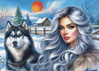 JACAROU CASSE-TÊTE 1000 PIÈCES - DUO DES JOURS D'HIVER #JP-WINT1000