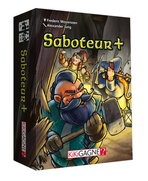 JEU SABOTEUR + - NOUVELLE ÉDITION