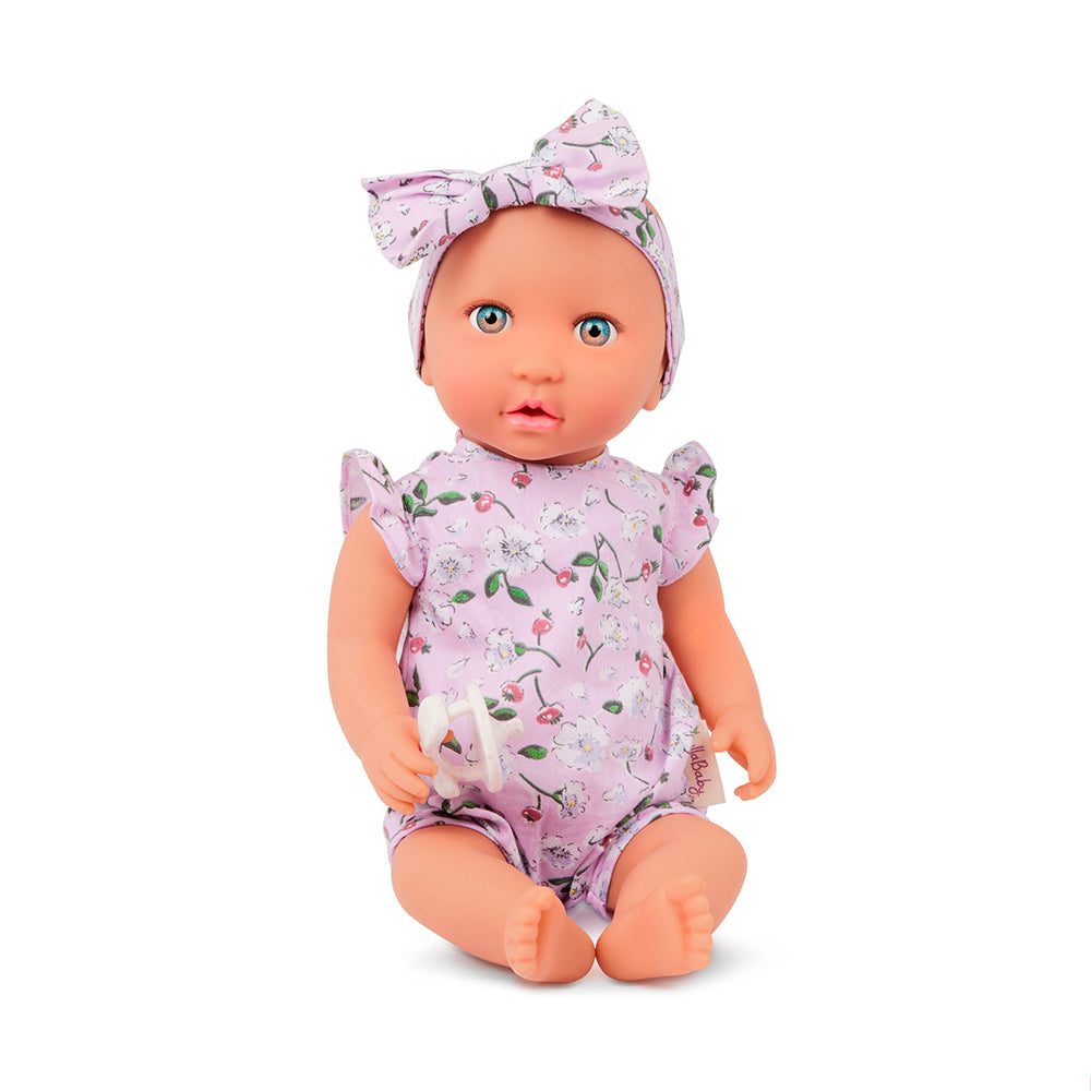 LULLABABY - 14-INCH DOLL WITH FLORAL OUTFIT