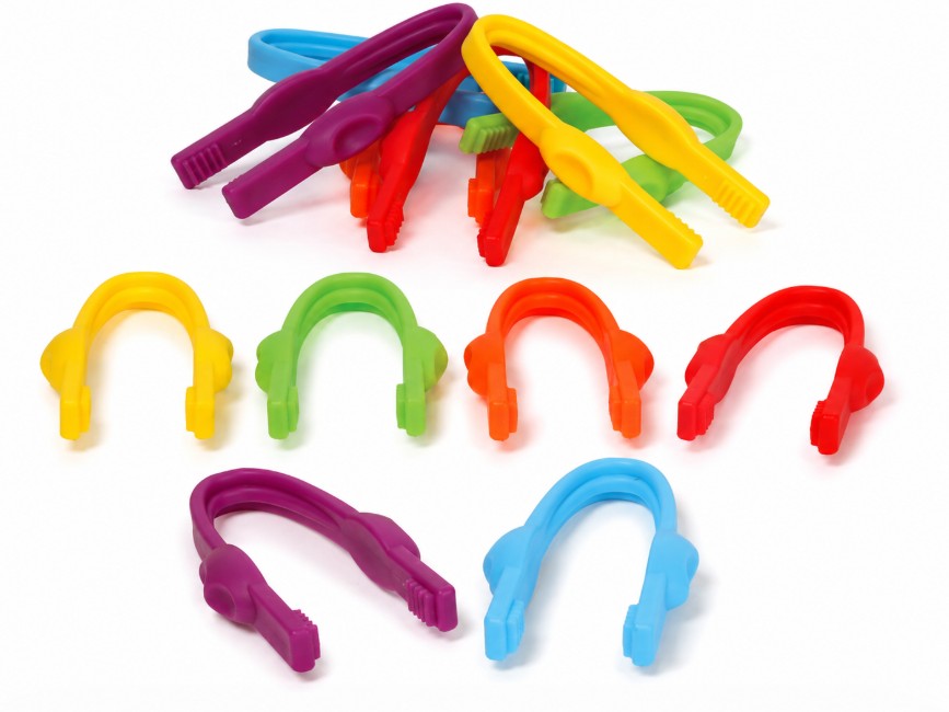 LEARNING RESOURCES - EASY-GRIP TWEEZERS – EDUCATIONAL RESOURCES (EASY-GRIP TWEEZERS) ASST
