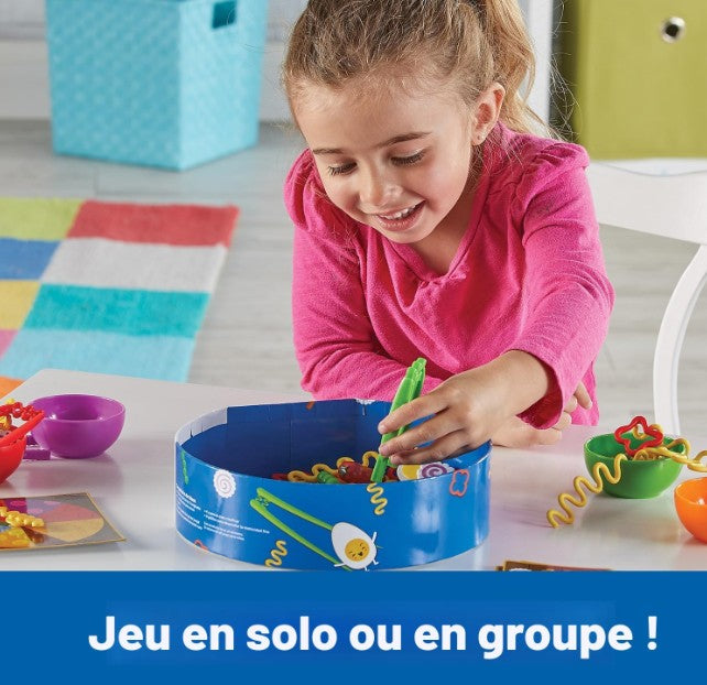 LEARNING RESOURCES - RAMEN FINE MOTOR GAME – TEACHING RESOURCES (NOODLE KNOCKOUT)