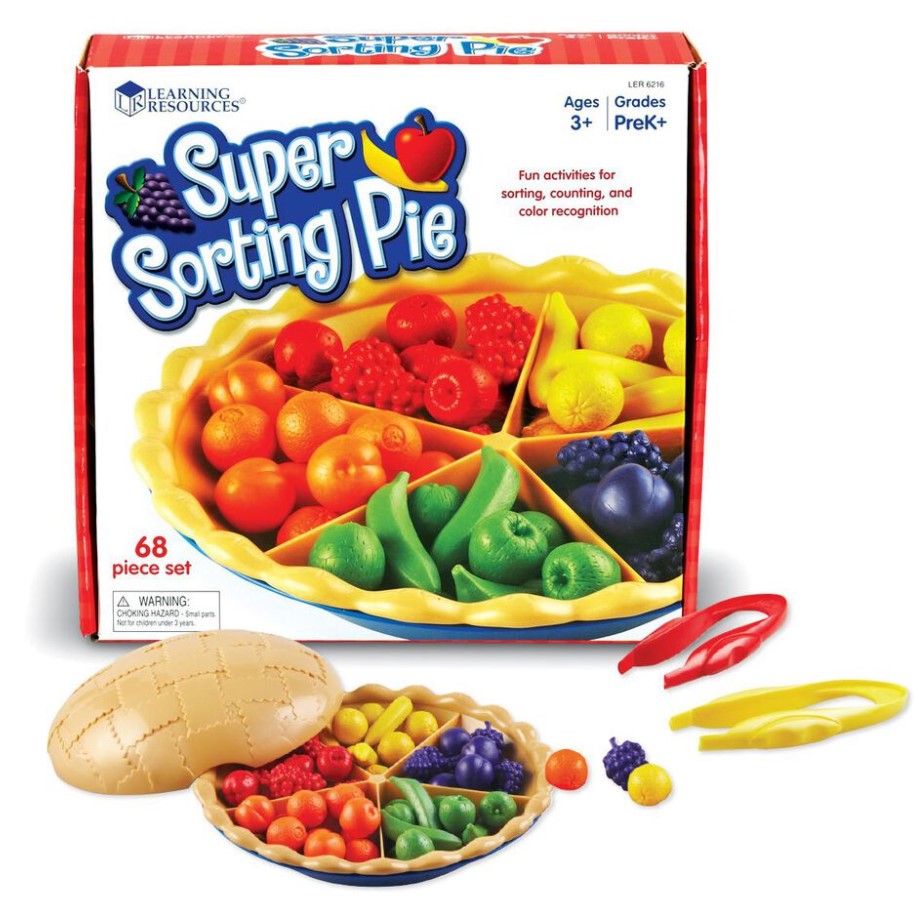 PIE GAME FOR SORTING FOODS