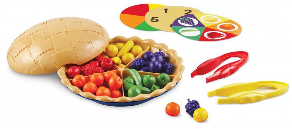 PIE GAME FOR SORTING FOODS