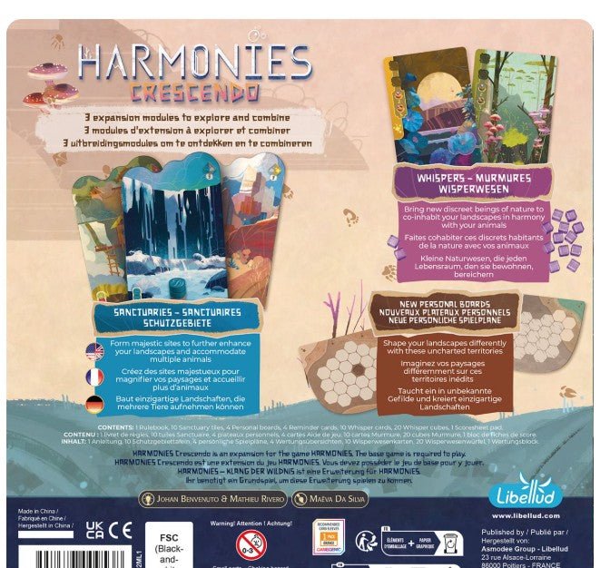 JEU HARMONIES - CRESCENDO (EXTENSION) - Version multilingue