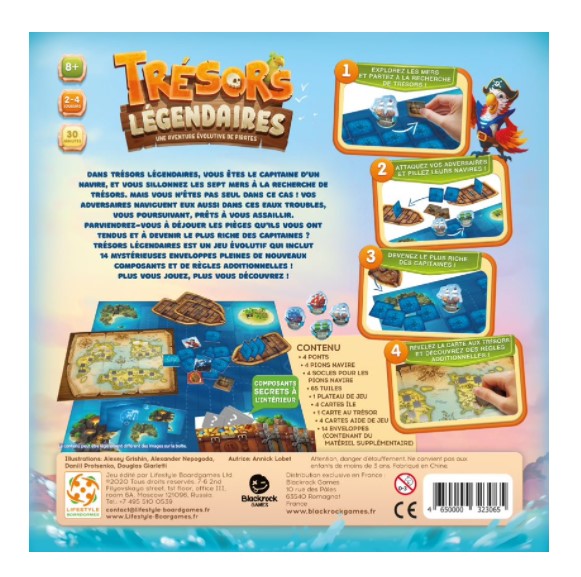 LEGENDARY TREASURES GAME