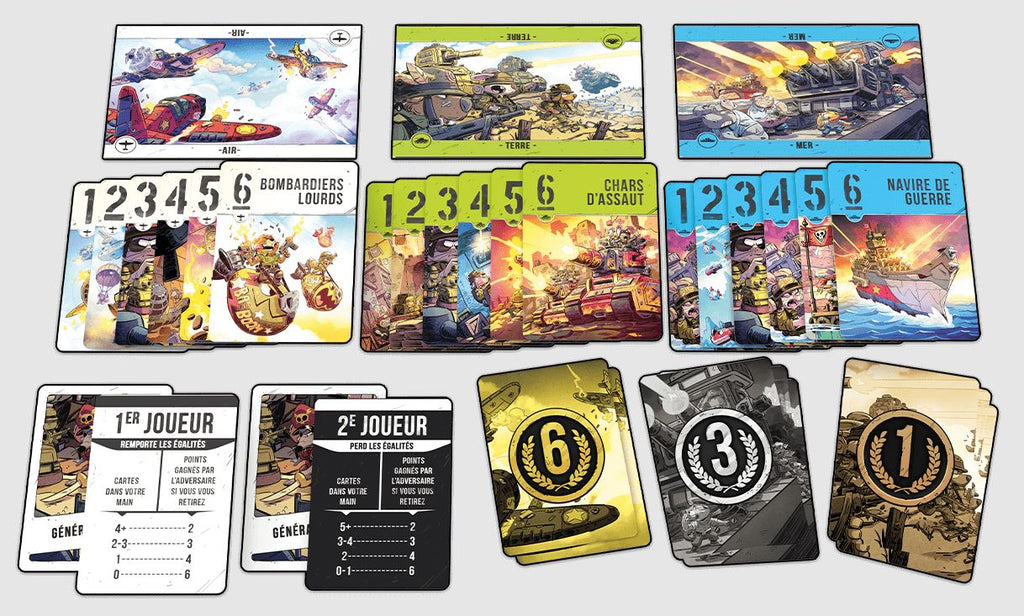 JEU BESTIOLES EN GUERRE - Version française