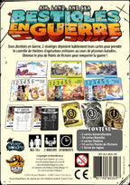JEU BESTIOLES EN GUERRE - Version française