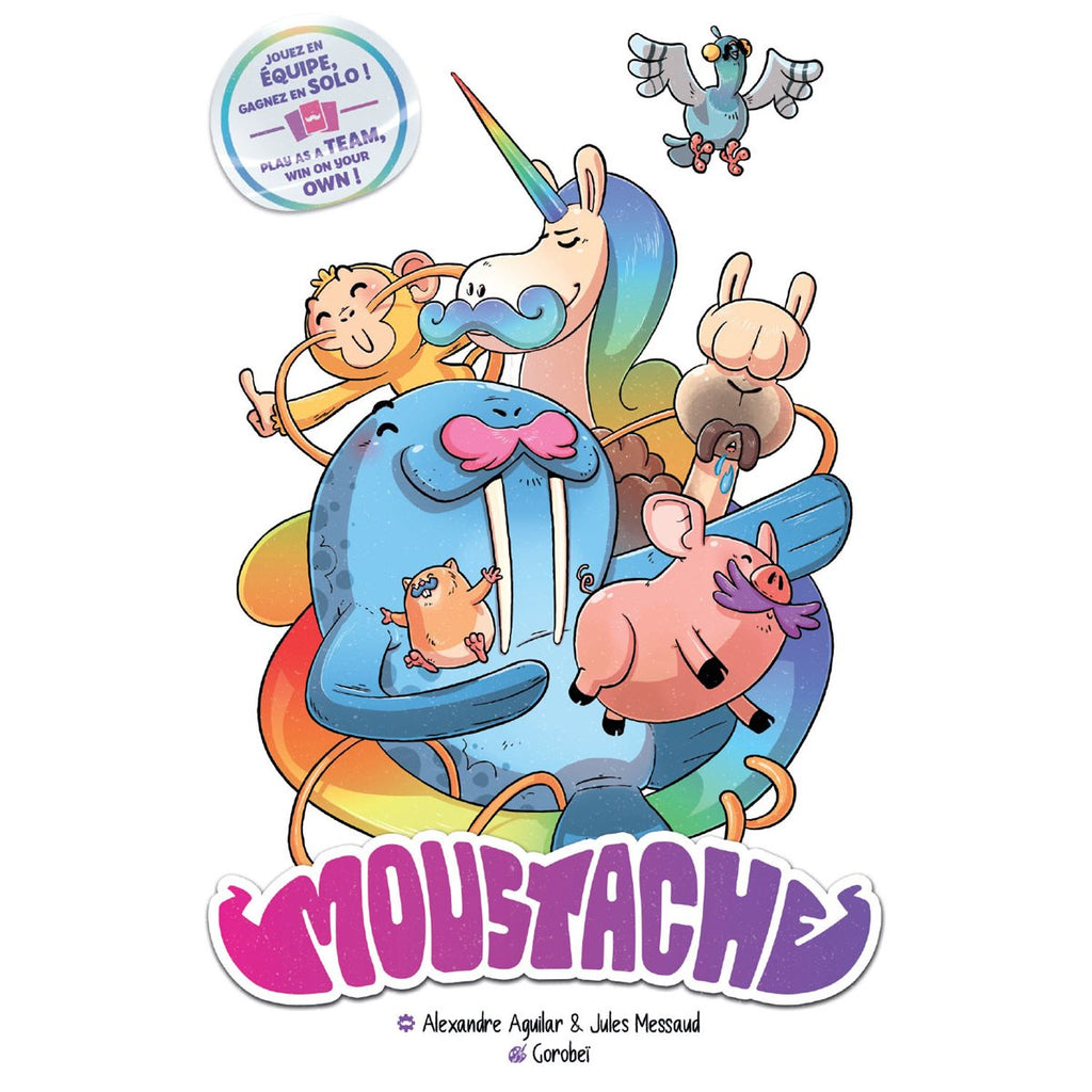 JEU MOUSTACHE - Version multilingue