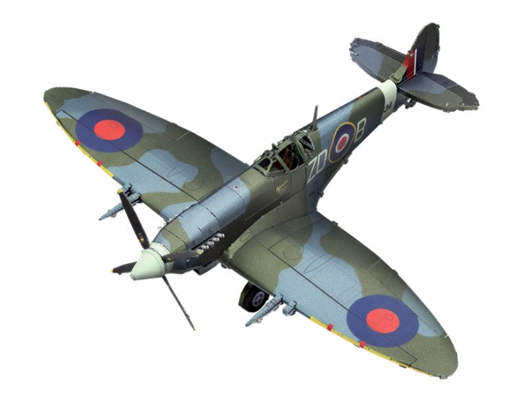 METAL EARTH -SUPERMARINE SPITFIRE AIRPLANE 2 SHEETS
