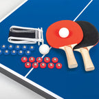 TENNIS DE TABLE ET JEU DE SHUFFLEBOARD 2 EN 1