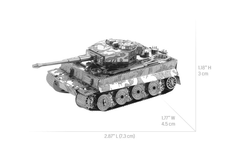 METAL EARTH - TIGER TANK 2 SHEETS