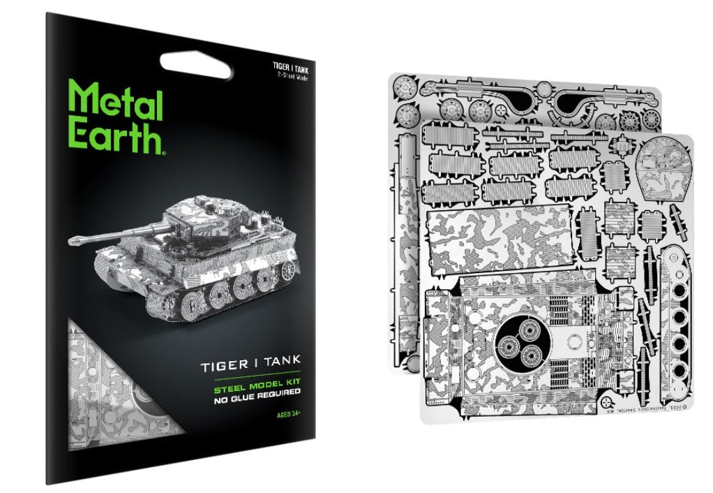 METAL EARTH - TIGER TANK 2 SHEETS