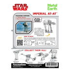 METAL EARTH - STAR WARS IMPERIAL AT-AT 2 SHEETS