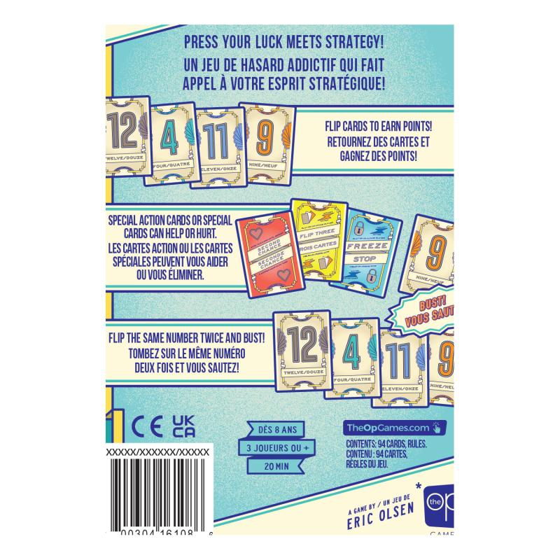 JEU FLIP 7 - Version multilingue