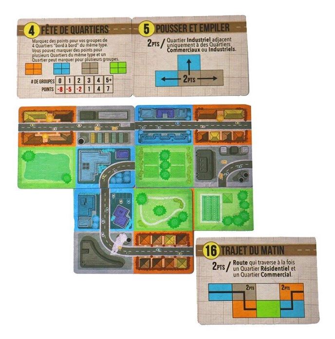 JEU MEGALOPOLIS-SPRAWLOPOLIS - MICROGAME