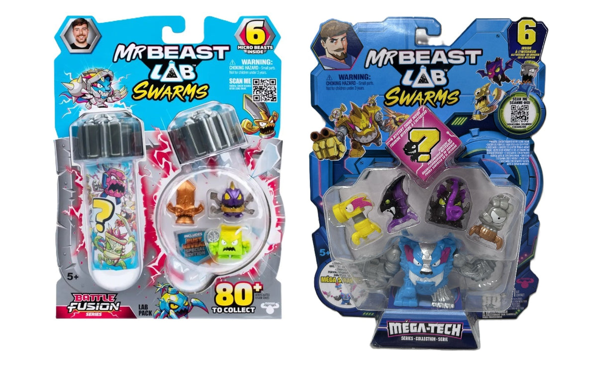 MR BEAST LAB - ENSEMBLE DE LABORATOIRE BATTLE FUSION SÉRIE 4 ASST