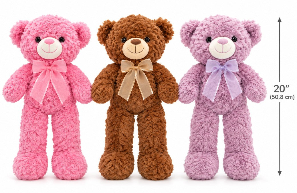 PELUCHE - OURS MYRTLE ASST 50.8 CM (20")