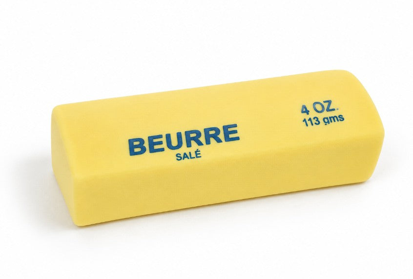 OH MY! SQUISH – MINI BEURRE 4 OZ SENSORIEL ANTI-STRESS (SQUISHY) 10 CM (4")