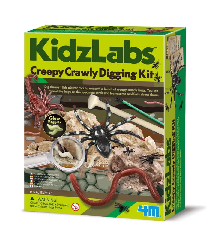 KIDZLABS - CREEPY CRAWLY DIG KIT