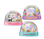 KIDZMAKER - MINI DÔMES À EAU ARC-EN-CIEL À PAILLETTES
