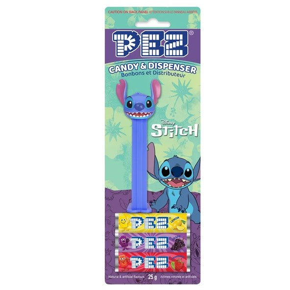 PEZ STITCH - BONBONS ET DISTRIBUTEUR 25G (BONBONS)