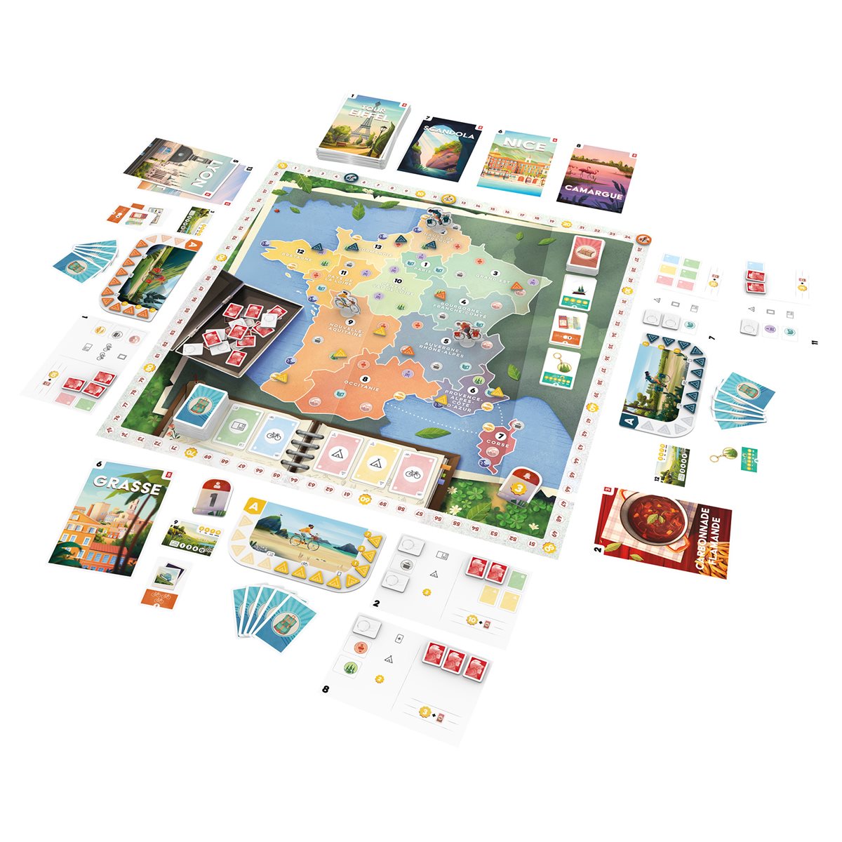 JEU POSTCARDS - Version multilingue