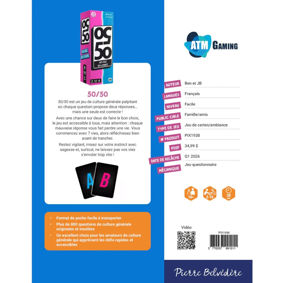 JEU 50/50