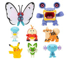 POKÉMON - ENSEMBLE DE 8 FIGURINES DE COMBAT