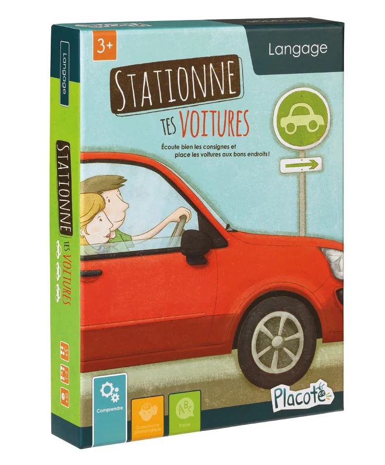 JEU PLACOTE - STATIONNE TES VOITURES