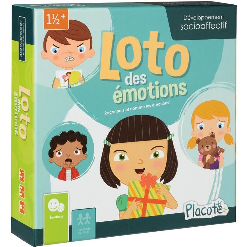 JEU PLACOTE - LOTO DES ÉMOTIONS