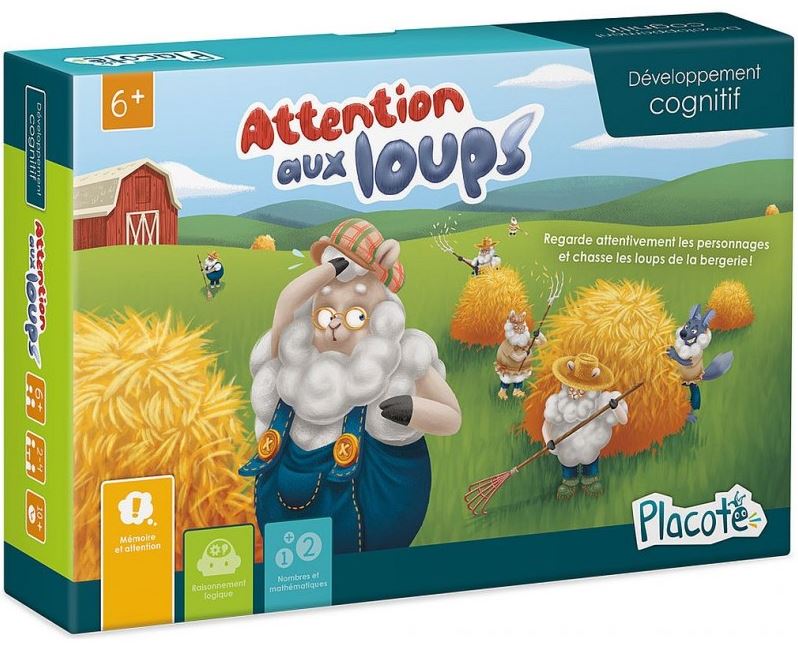 JEU PLACOTE - ATTENTION AUX LOUPS