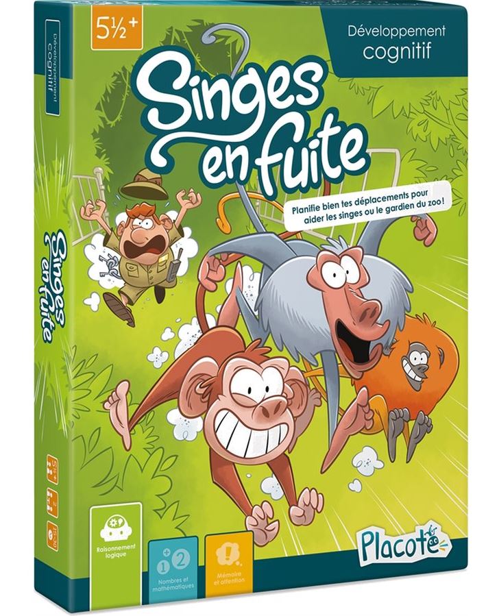 JEU PLACOTE - SINGES EN FUITE